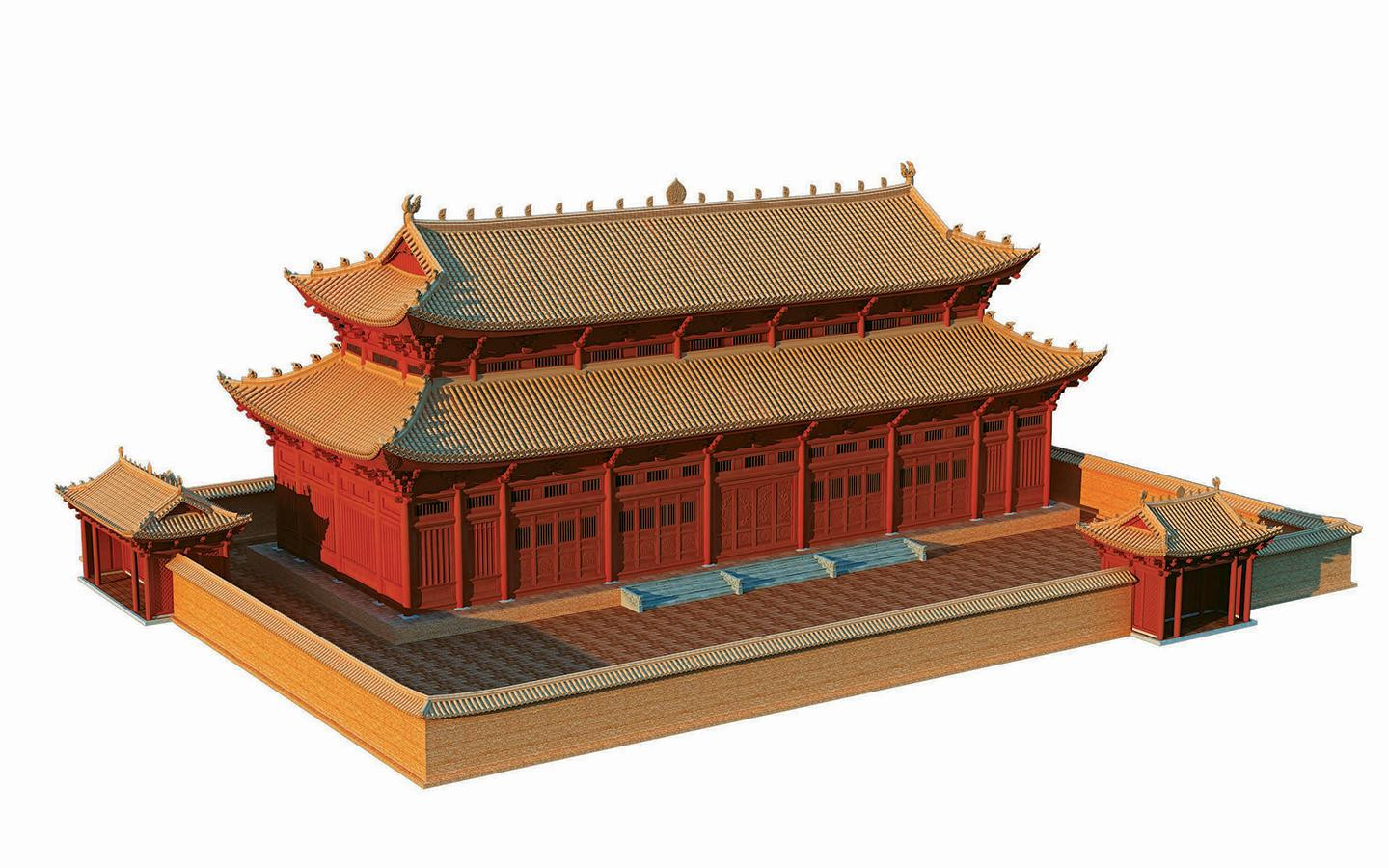 “Lầu son gác tía” Hoàng thành Thăng Long 1000 năm trước qua hình ảnh 3D -0