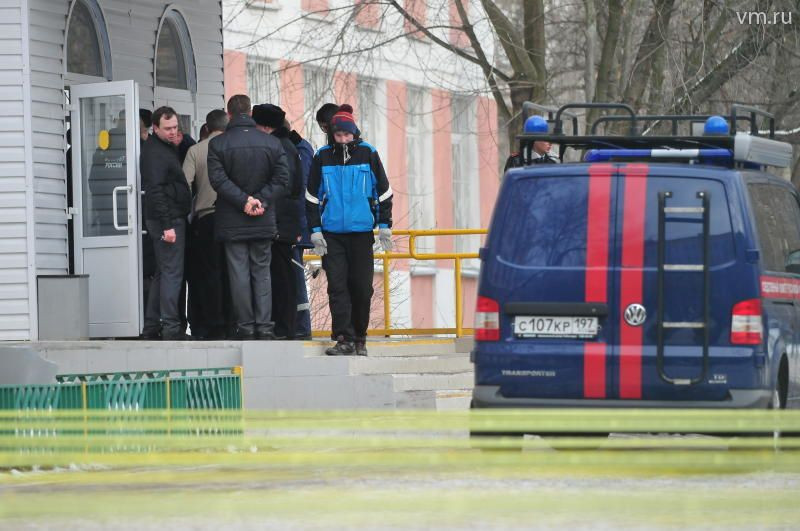 Hiện trường vụ nổ súng ở Trường số 263 ở quận Otradnoe, thành phố Moscow năm 2014. Ảnh: Báo Buổi tối Moskva