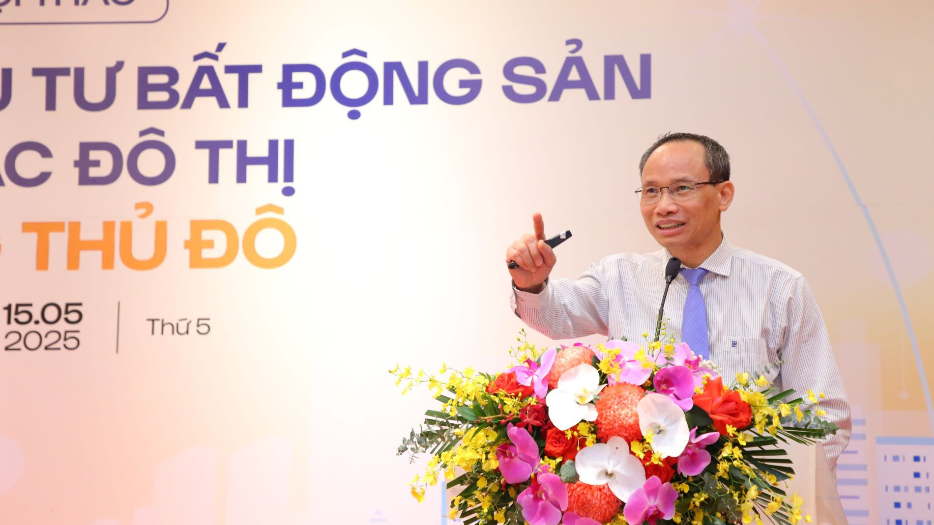 Tiến sĩ Cấn Văn Lực, Uỷ viên Hội đồng tư vấn chính sách của Thủ tướng. (Ảnh: TÙNG DƯƠNG)