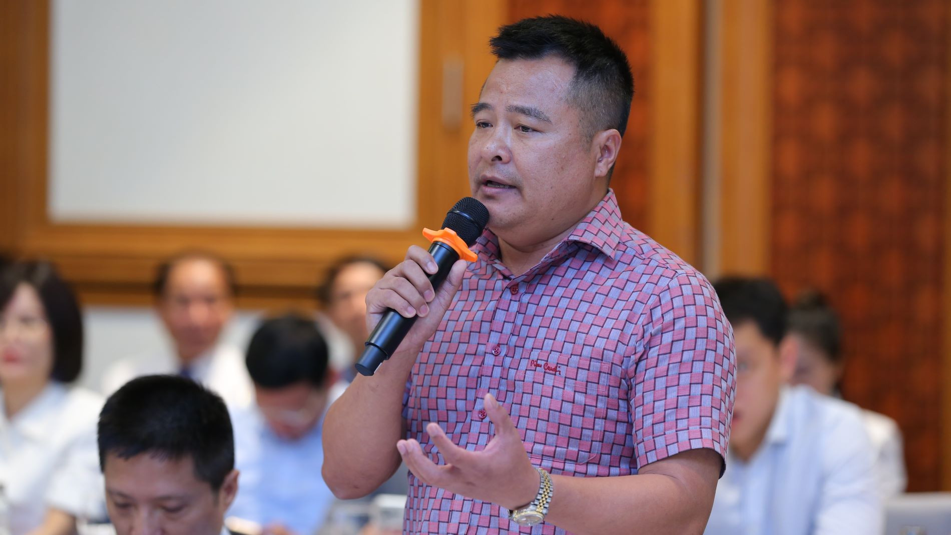 Ông Nguyễn Văn Kế, Chủ tịch Hiệp hội Bất động sản Đắk Lắk. (Ảnh: TÙNG DƯƠNG)