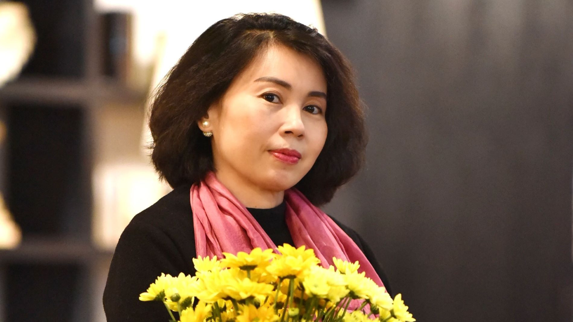 Nữ nhà báo Phan Thanh Phong, Trưởng ban chuyên đề. (Ảnh: PV)