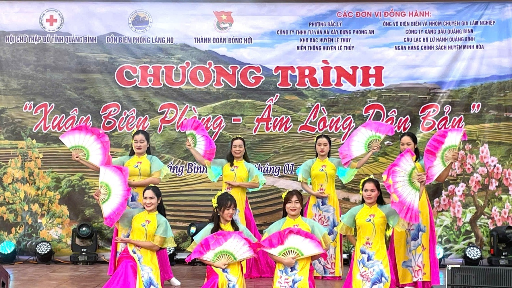 Một tiết mục văn nghệ trong chương trình.