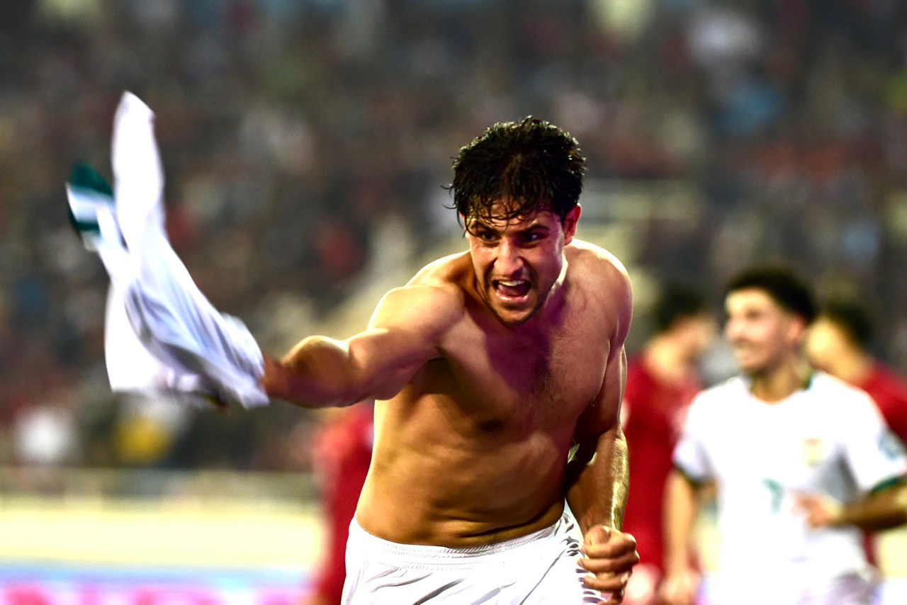 Muhanad Ali - Cầu thủ ghi bàn thắng duy nhất của trận đấu.