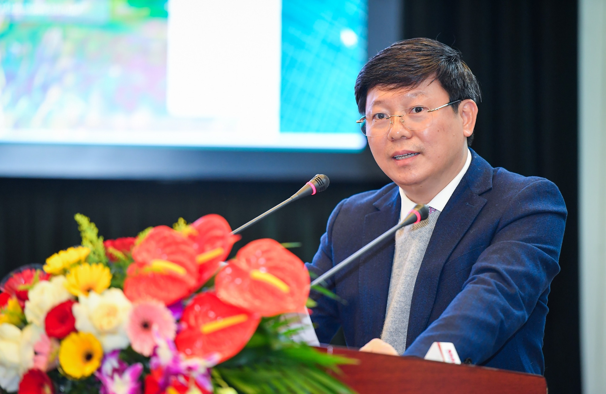 Đồng chí Trần Thanh Lâm, Phó Trưởng Ban Tuyên giáo Trung ương gửi lời chúc mừng; đồng thời đánh giá cao sáng kiến của Báo Nhân Dân trong việc ra mắt chuyên trang OCOP.