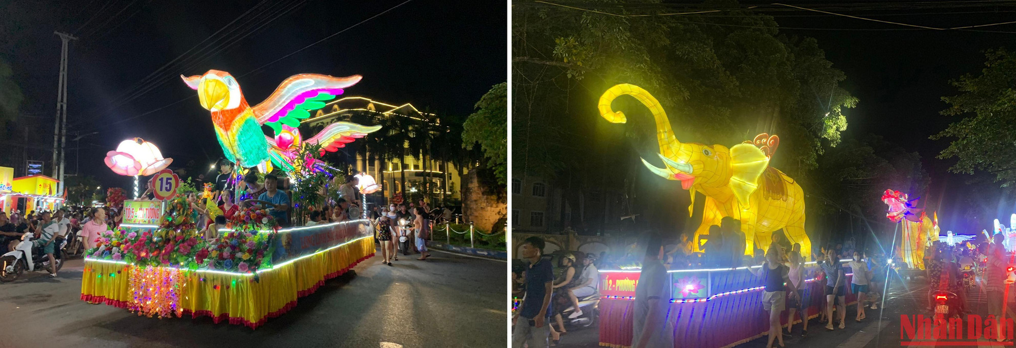 … và qua mỗi đêm lại thêm nhiều mô hình mới xuất hiện.