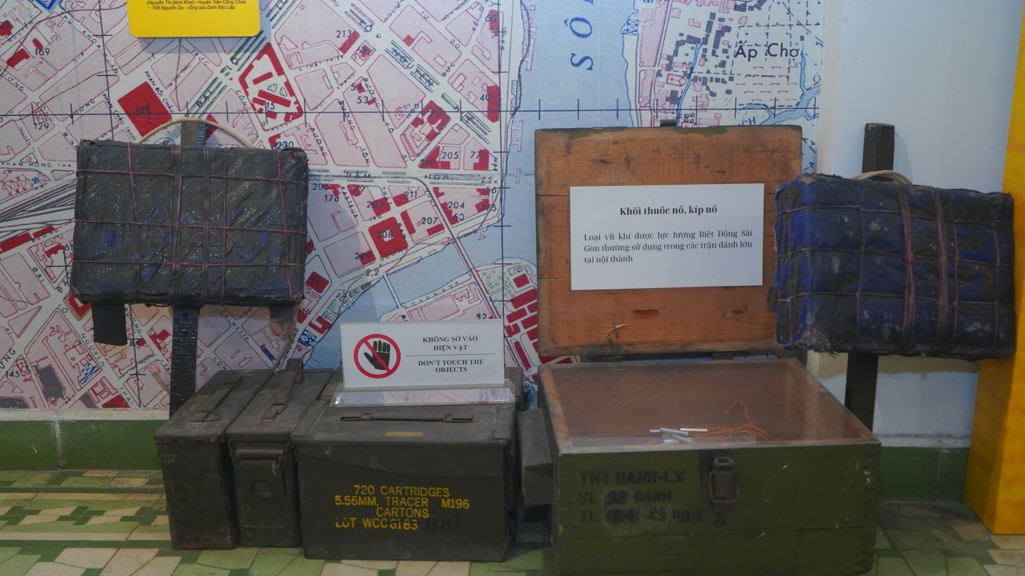 Những vũ khí đặc biệt của biệt động Sài Gòn.