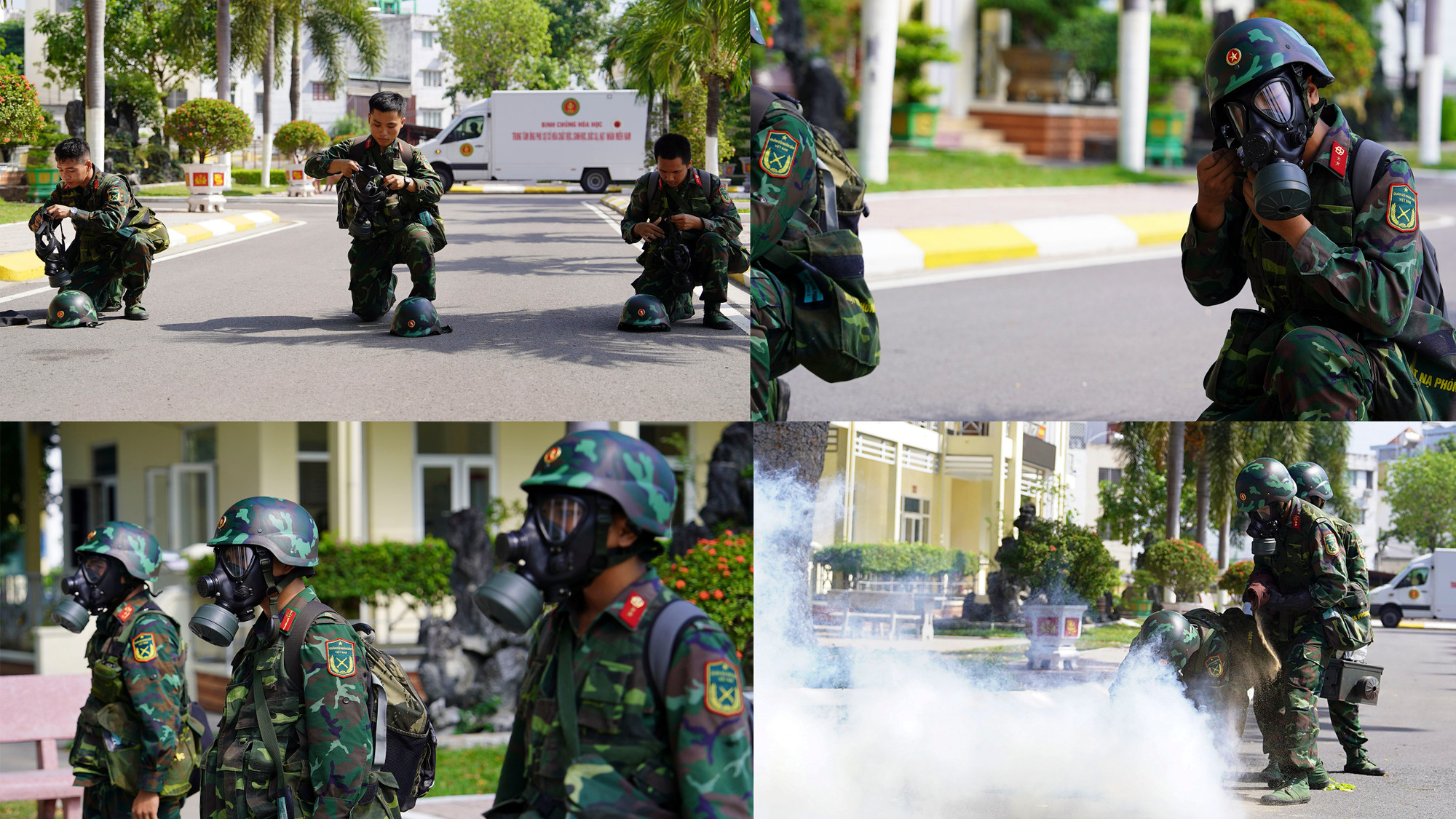 Mặt nạ phòng độc MV-5 là trang bị cá nhân không thể thiếu của các bộ đội hóa học trong quá trình huấn luyện và thực hiện nhiệm vụ. Đây là loại khí tài do Binh chủng Hóa học tự sản xuất, bảo vệ an toàn cho cơ quan hô hấp, mắt và da mặt trước các tác hại từ chất độc, bụi phóng xạ và tác nhân sinh học trong không khí.