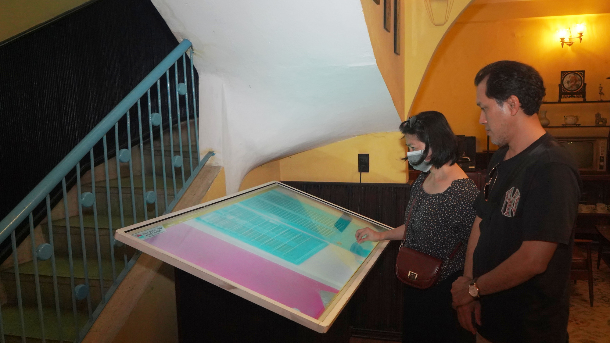 Khách tham quan có những trải nghiệm trọn vẹn từ tích hợp nhiều công nghệ hiện đại.