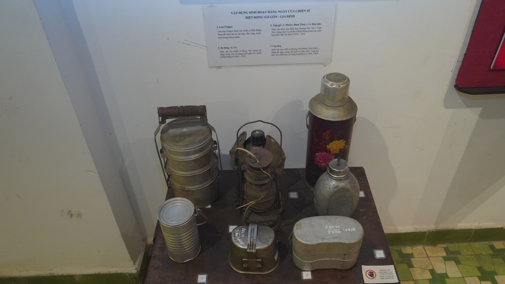 Những hiện vật được giữ nguyên vẹn tại bảo tàng.