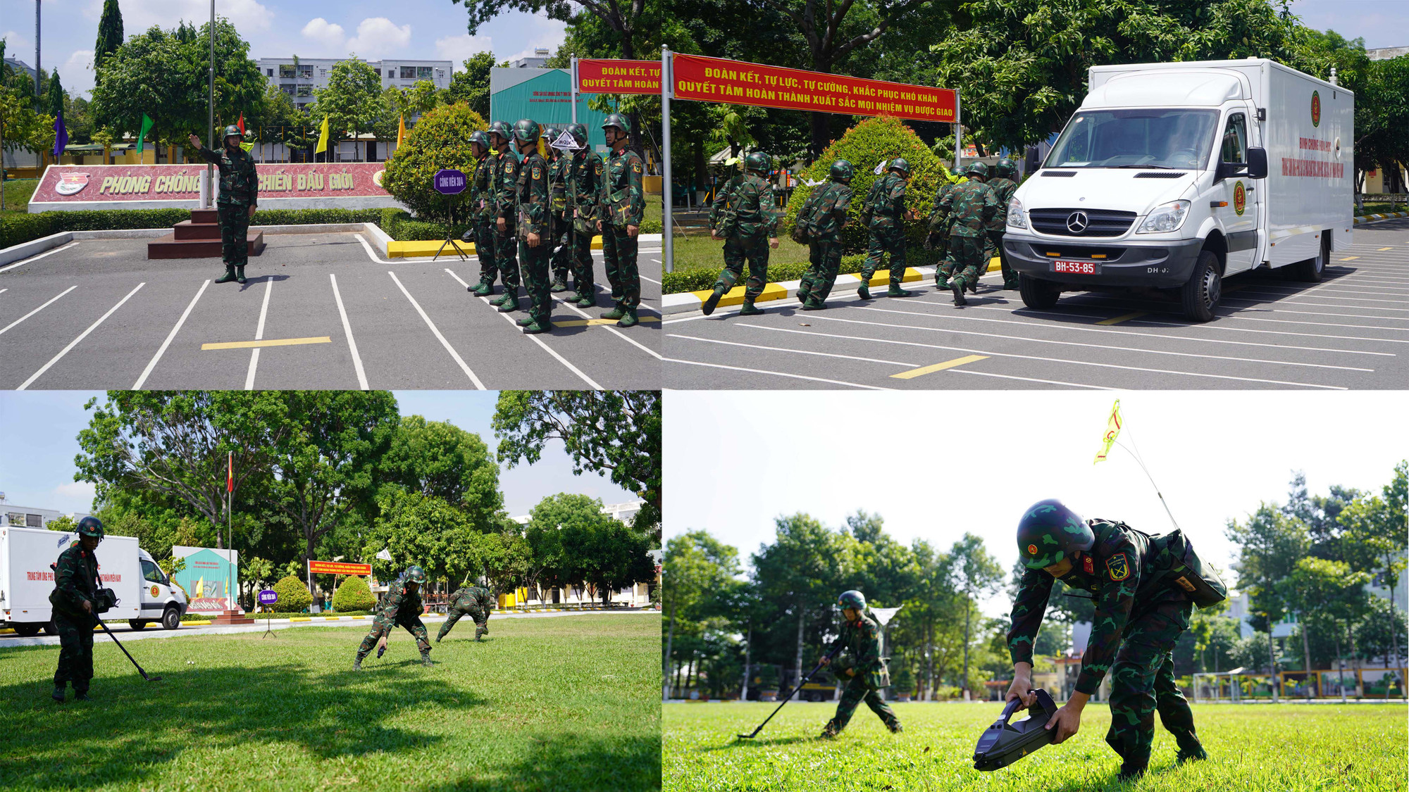 Nhận thức sâu sắc tầm quan trọng đặc biệt của Đại lễ 30/4, đơn vị xác định nhiệm vụ bảo đảm an toàn hóa học, sinh học, phóng xạ, hạt nhân là yêu cầu chính trị hàng đầu, đòi hỏi sự chuẩn bị kỹ lưỡng, đồng bộ và tinh thần sẵn sàng chiến đấu cao nhất.