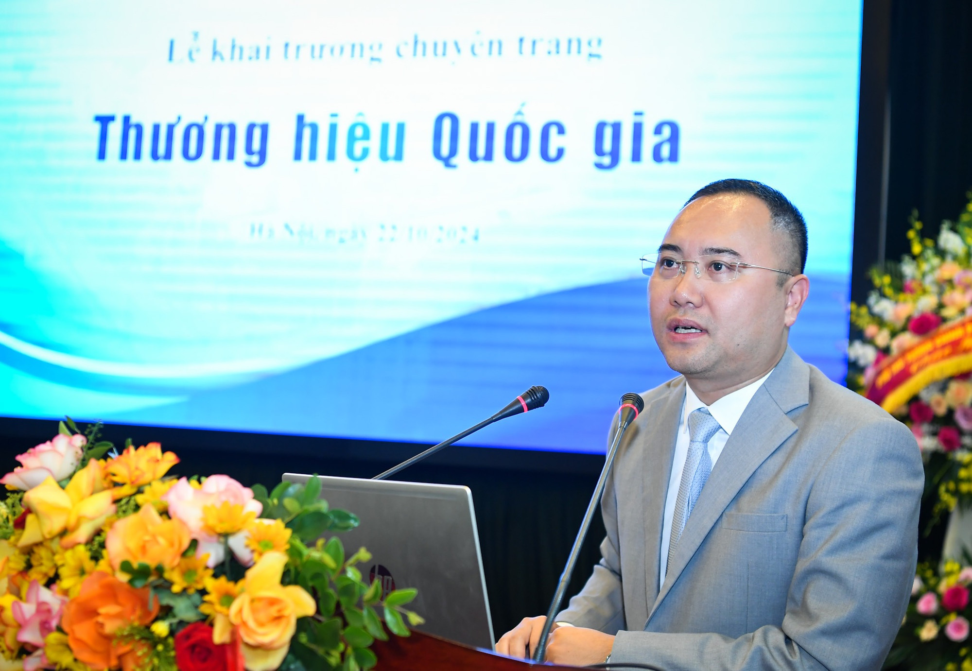 Ông Phạm Trung Kiên, Tổng Giám đốc Công ty cổ phần Văn phòng phẩm Hồng Hà. (Ảnh: THÀNH ĐẠT) Ông Phạm Trung Kiên, Tổng Giám đốc Công ty cổ phần Văn phòng phẩm Hồng Hà. (Ảnh: THÀNH ĐẠT)