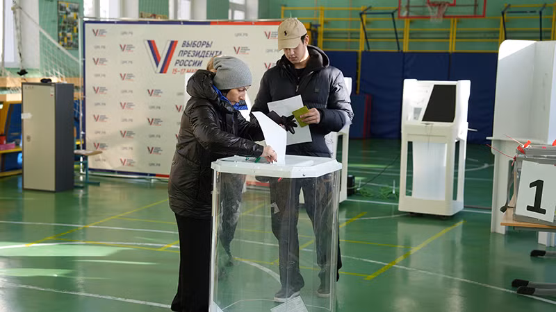 Hôm nay, 15/3 là ngày bỏ phiếu đầu tiên. Cuộc bầu cử sẽ kéo dài đến hết ngày 17/3.