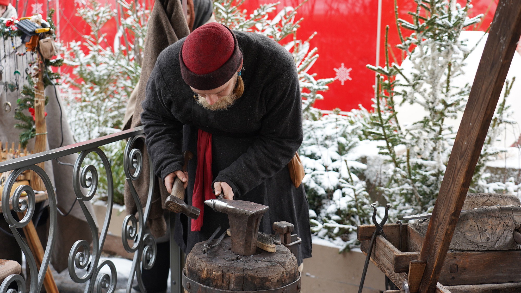 [Ảnh] Lễ hội "Hành trình đến Giáng sinh" ở Moskva, Liên bang Nga ảnh 9