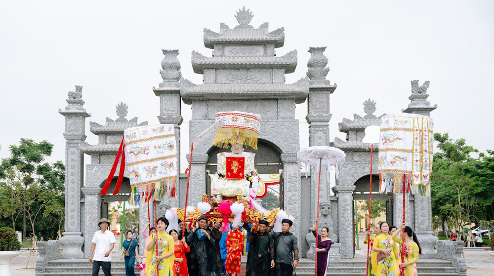 Lễ hội Đền Lảnh Giang năm 2023.