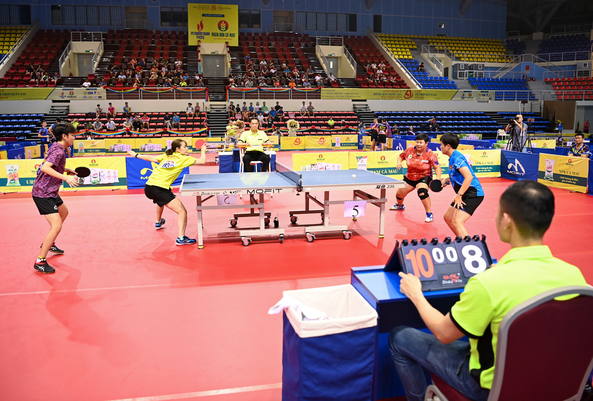 Trận chung kết nội dung đôi nam giữa Lê Đình Đức - Đinh Anh Hoàng gặp Đoàn Bá Tuấn Anh - Nguyễn Đức Tuân; đôi nữ giữa Nguyễn Thị Nga - Trần Mai Ngọc gặp Mai Hoàng Mỹ Trang - Phan Hoàng Tường Giang; đôi nam nữ giữa Nguyễn Đức Tuân - Bùi Ngọc Lan gặp Nguyễn Anh Tú - Mai Hoàng Mỹ Trang.