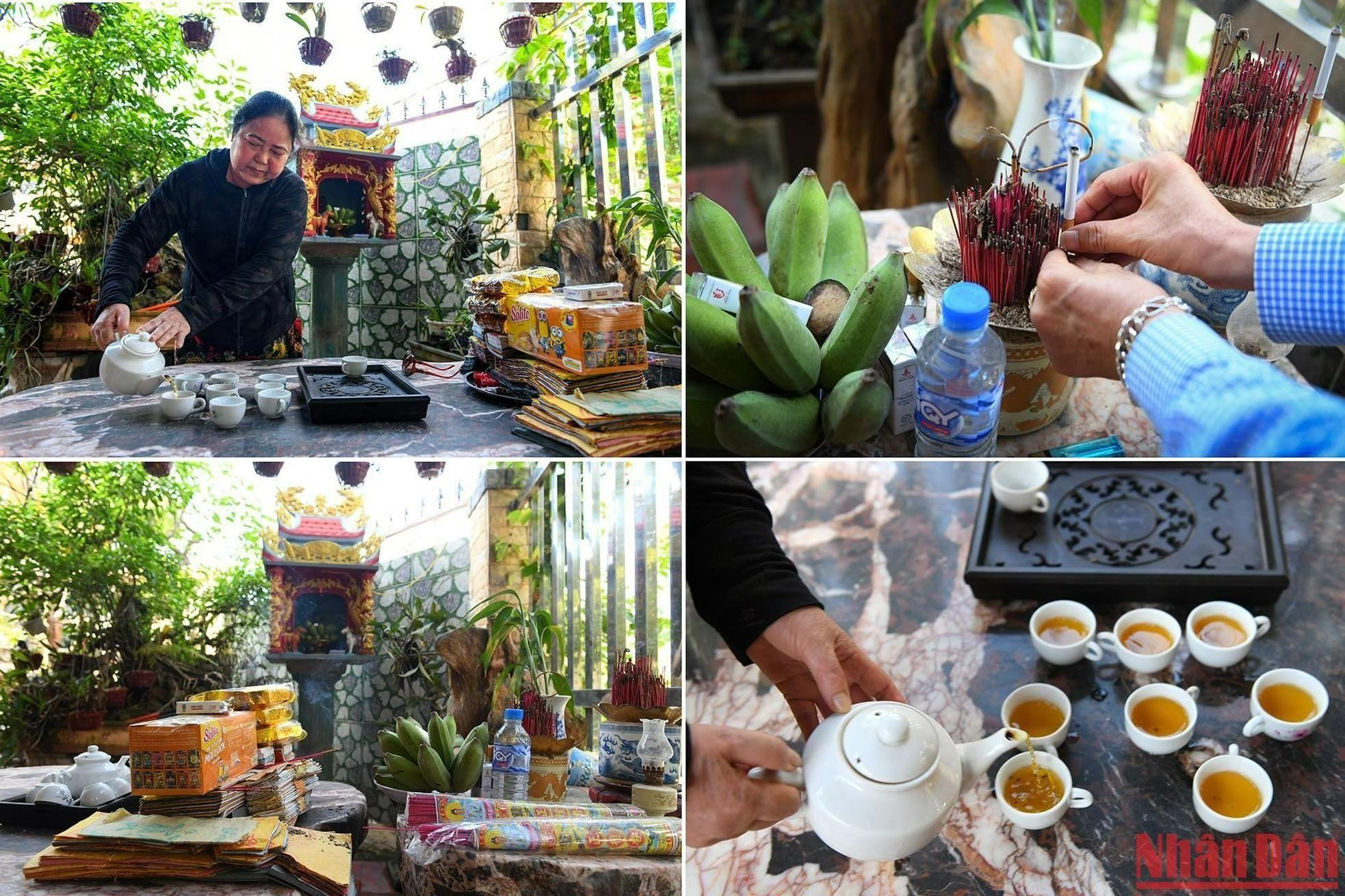 Ngày 30, mồng 1, rồi 14, rằm hằng tháng và các ngày lễ lớn, chị Vinh đều chăm lo đầy đủ cho am thờ các anh.