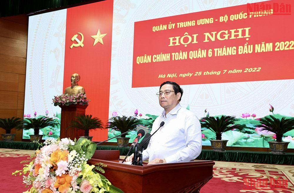 Thủ tướng Phạm Minh Chính phát biểu chỉ đạo hội nghị.