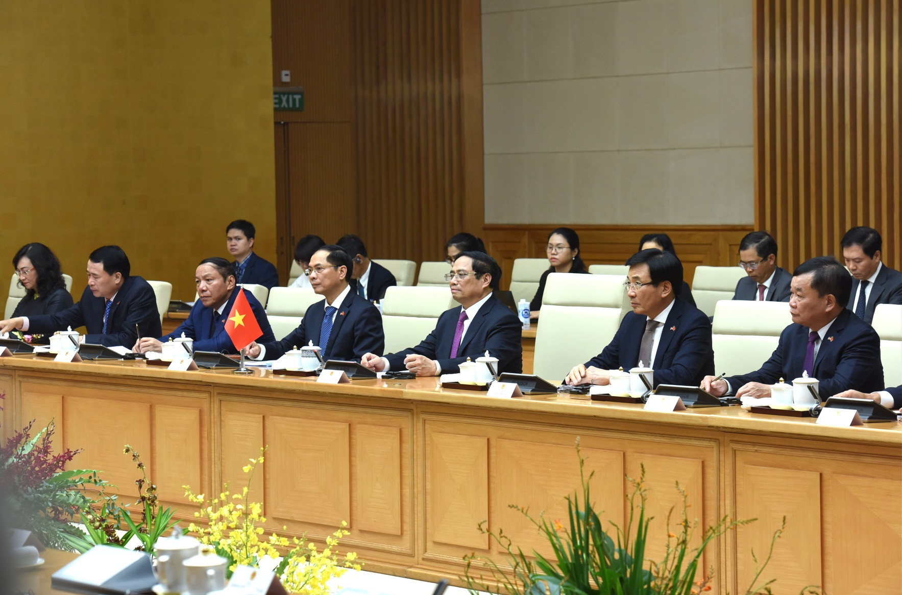 Thủ tướng Phạm Minh Chính và các thành viên Chính phủ Việt Nam.