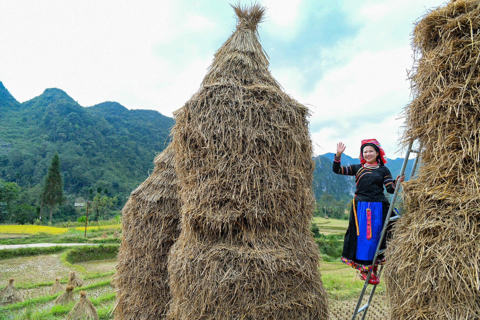 Người Pu Péo có 2 hình thức canh tác chính là trồng trọt trên ruộng và trồng trọt trên nương. (Ảnh: THÀNH ĐẠT)