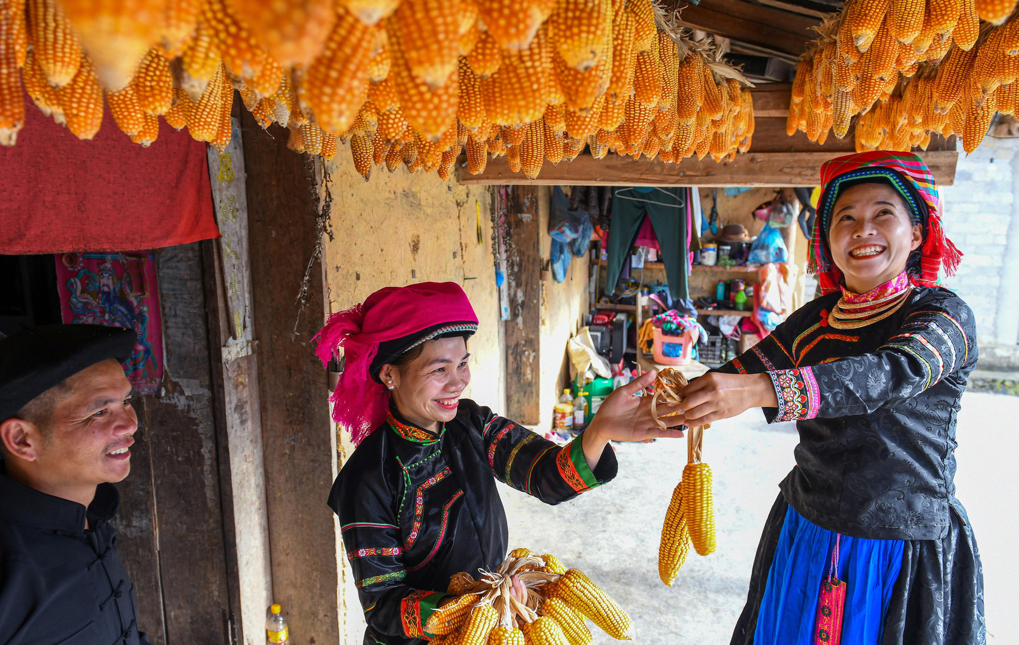 Người Pu Péo là một trong những cư dân lâu đời nhất ở vùng cao cực Bắc Hà Giang. (ẢNH: THÀNH ĐẠT)