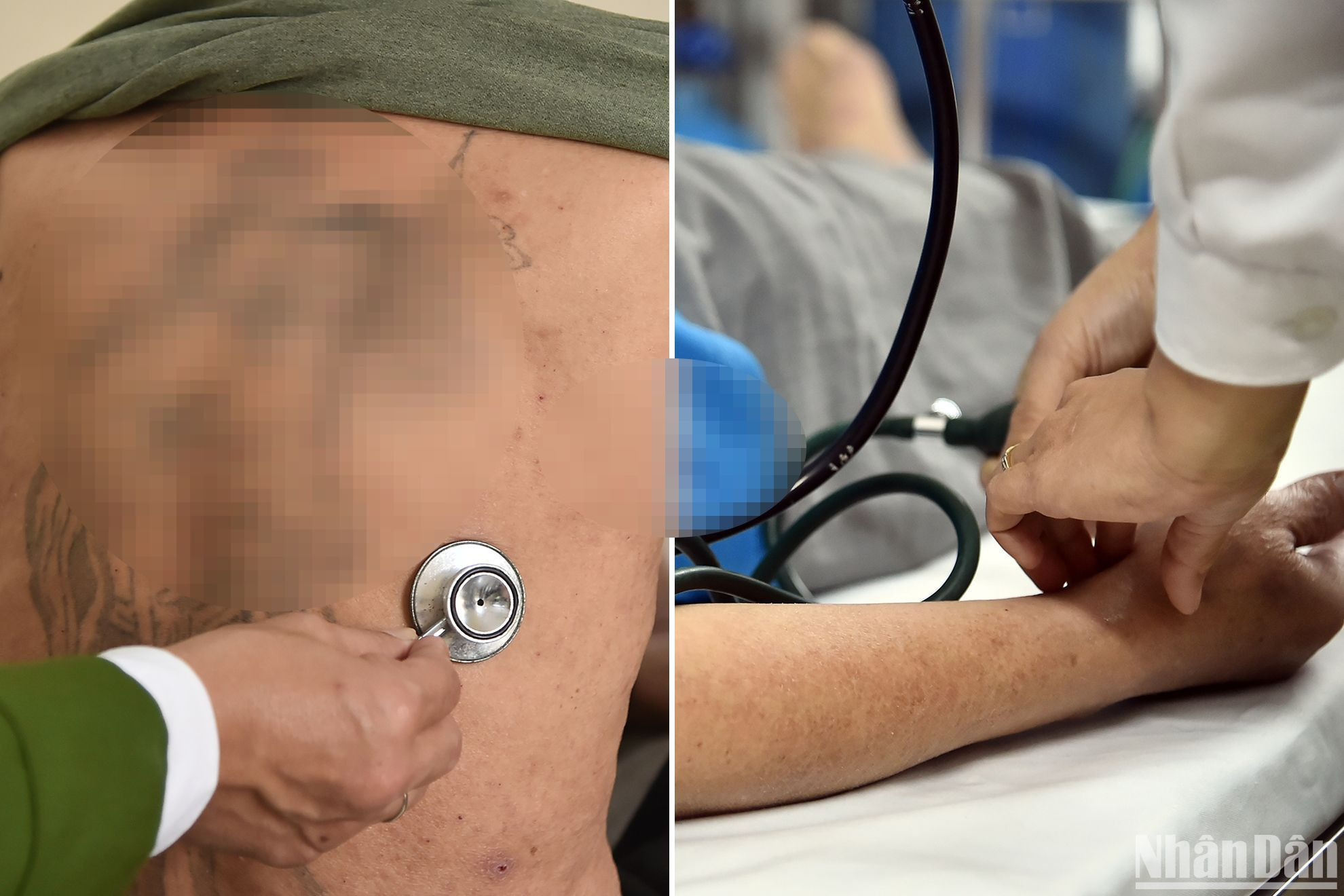 Hiện nay, Công an thành phố đã phối hợp với Bệnh viện Đa khoa Hà Đông xây dựng và đưa vào sử dụng một khu khám, điều trị bệnh dành riêng cho can phạm, phạm nhân mắc bệnh vượt quá khả năng điều trị của bệnh xá trại tạm giam. (Ảnh: Thủy Nguyên)