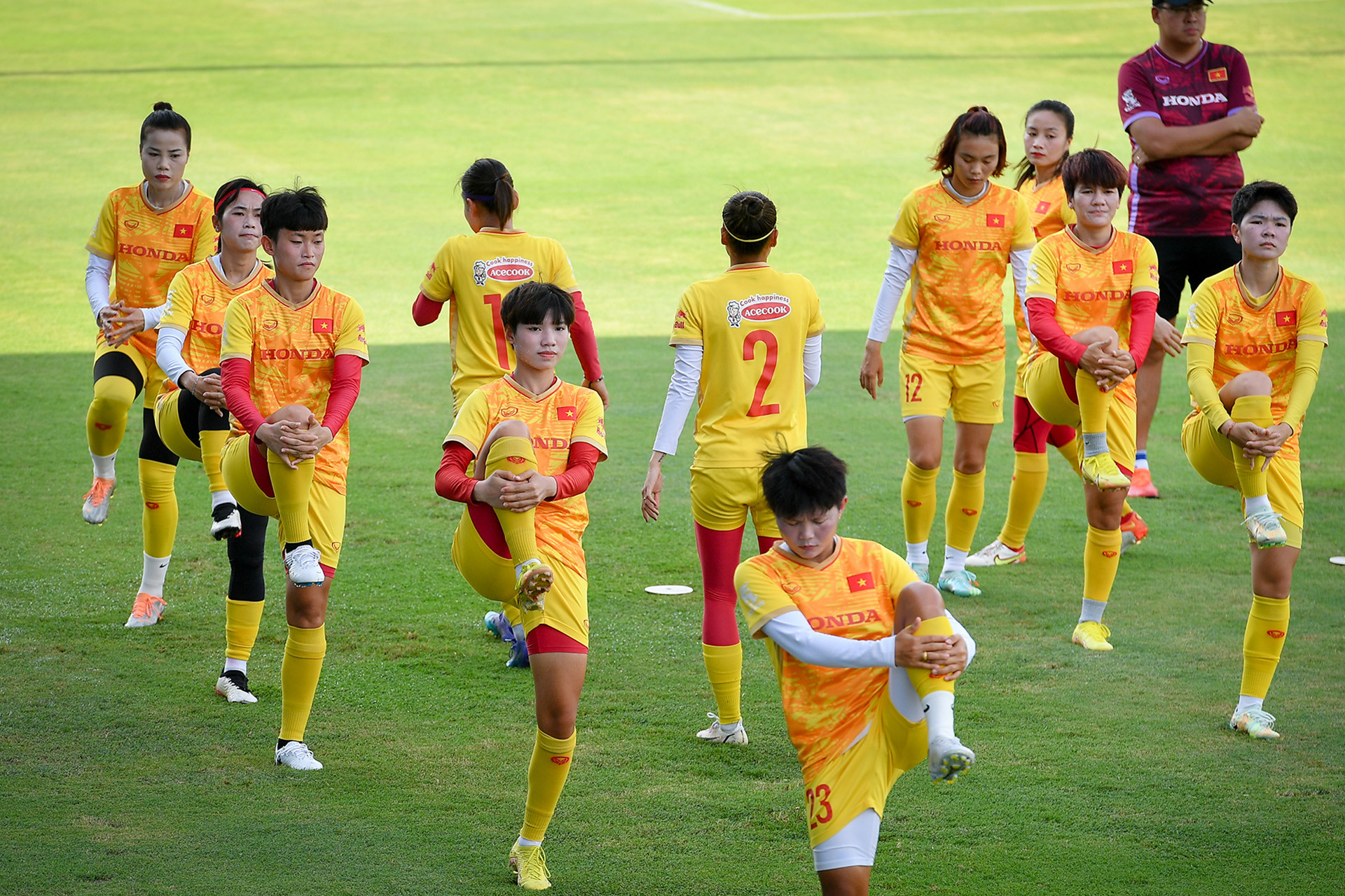 [Ảnh] Tuyển nữ Việt Nam nỗ lực tập luyện hướng tới World Cup ảnh 11