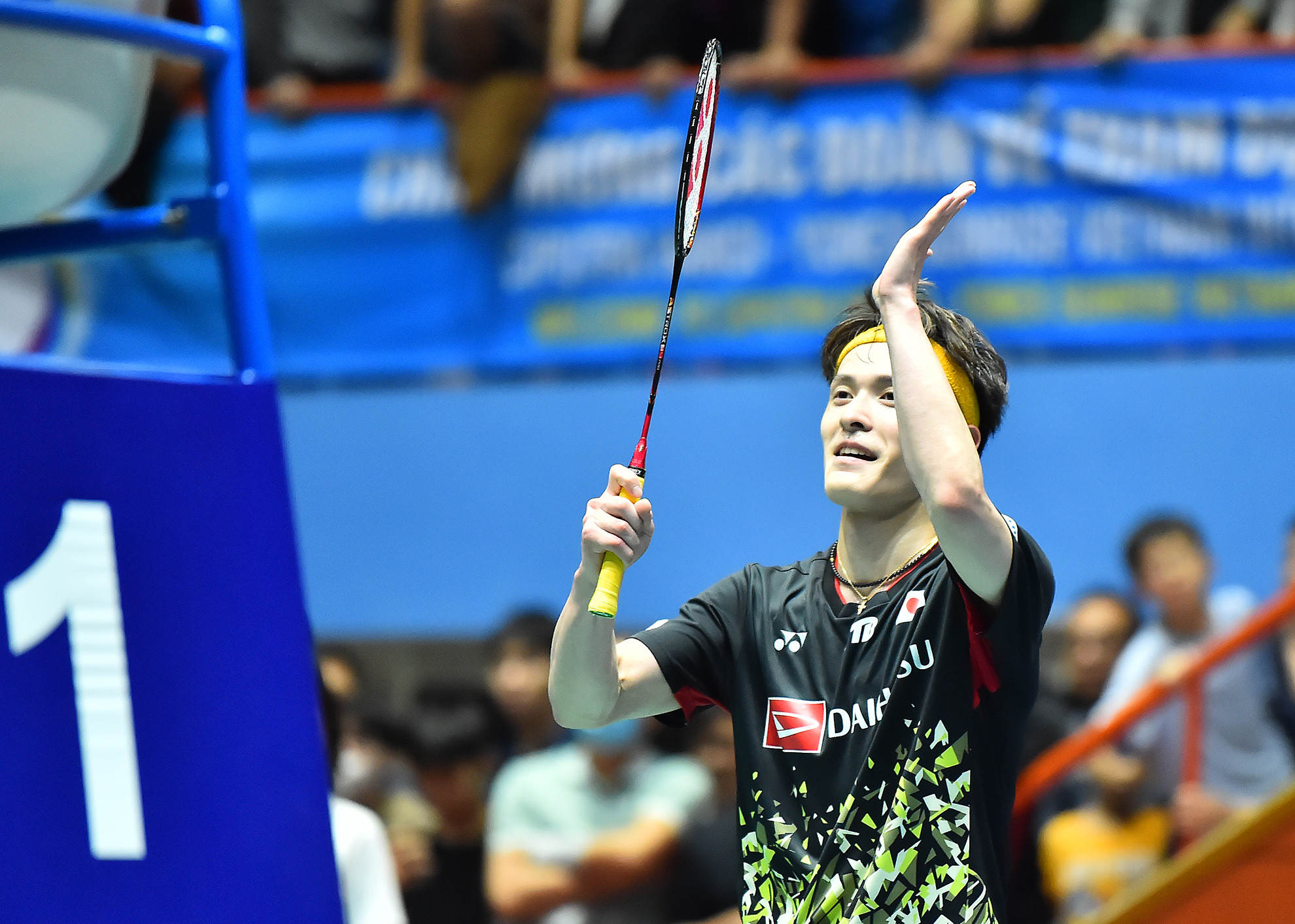 Với hai set thắng 21-14 và 21-15 sau gần 1 giờ thi đấu, Obayashi lên ngôi vô địch 1 cách xứng đáng tại nội dung đơn nam Giải cầu lông Ciputra Hà Nội 2023.