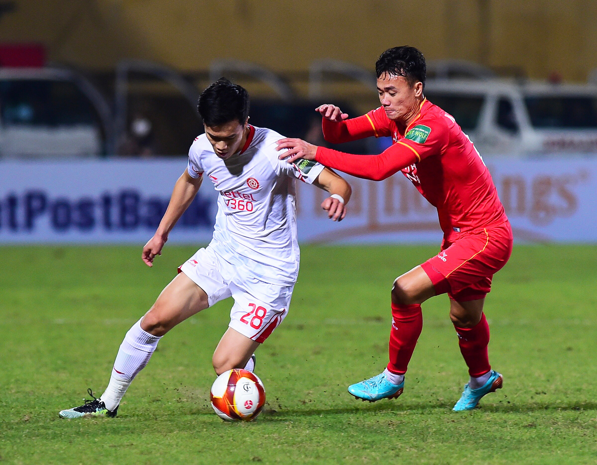 Hoàng Đức tiếp tục là một trong những chủ chốt của đội hình Viettel.