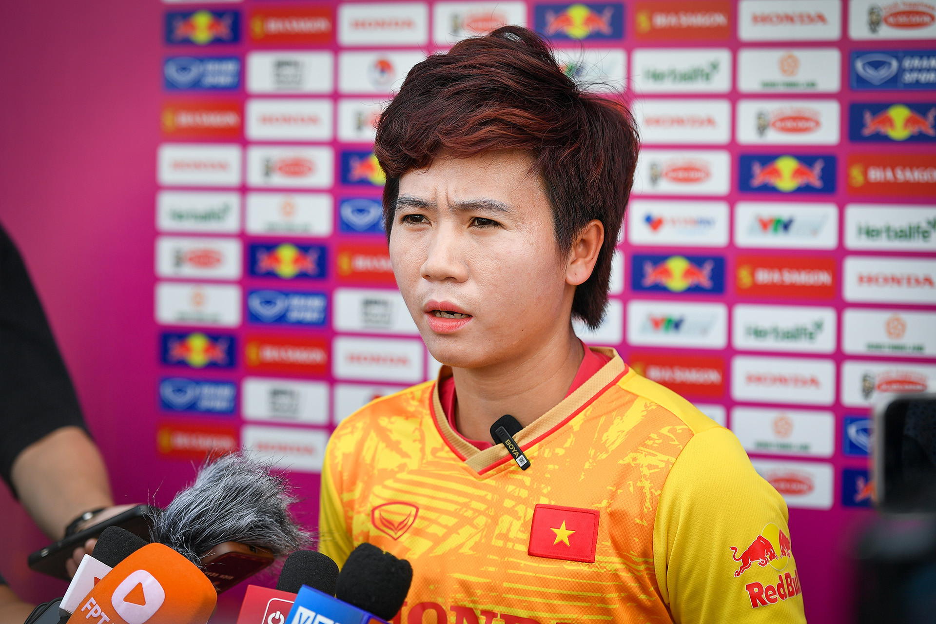 [Ảnh] Tuyển nữ Việt Nam nỗ lực tập luyện hướng tới World Cup ảnh 3