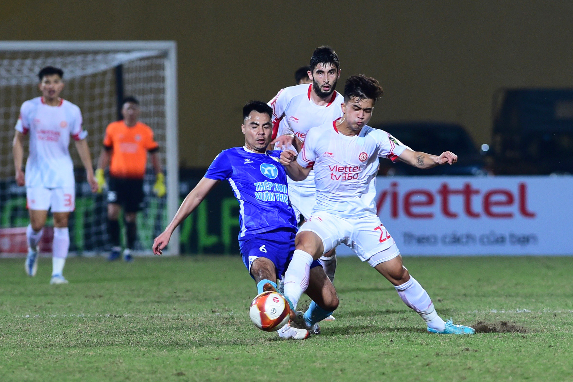 Trận đấu kết thúc với tỷ số hòa 0-0. Có thể nói hoà trên sân khách là chiến thắng của đội Nam Định FC.