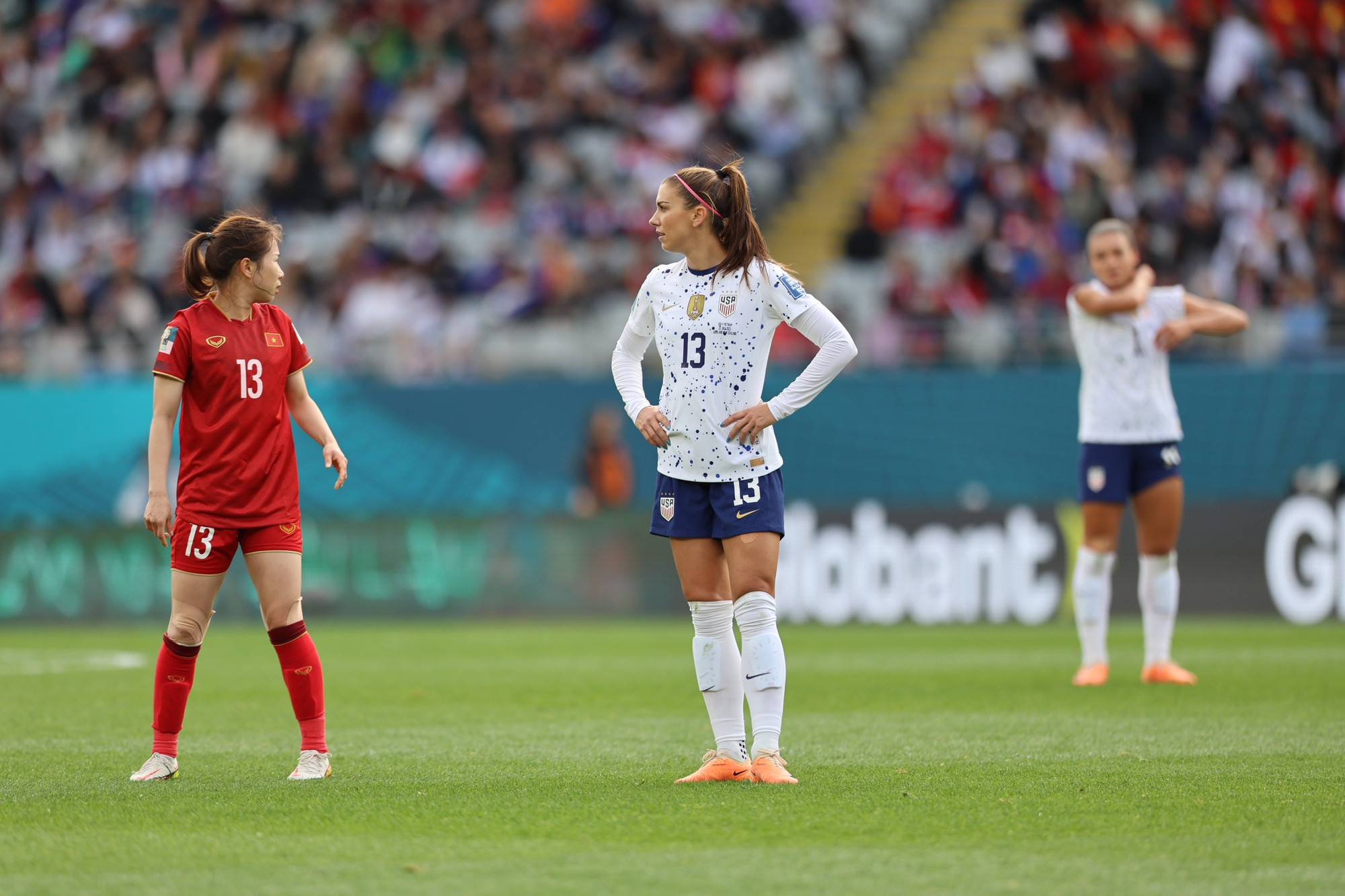 Sự thất vọng của Alex Morgan.