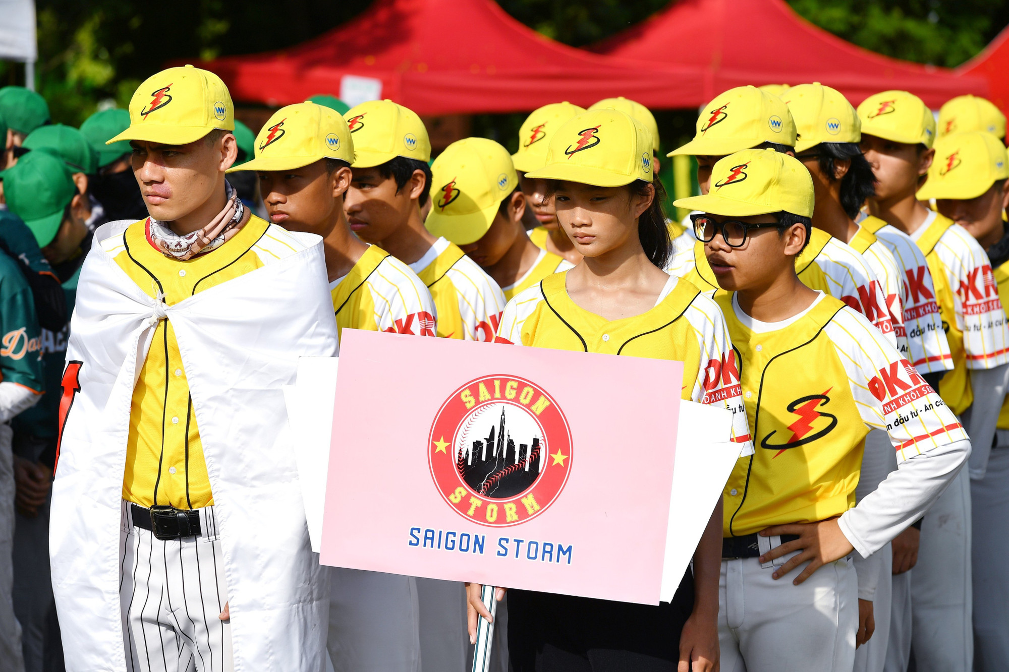 Một trong những đại diện của TP Hồ Chí Minh - Saigon Storm.