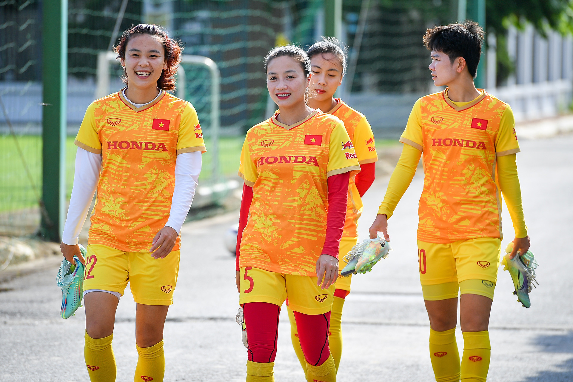 [Ảnh] Tuyển nữ Việt Nam nỗ lực tập luyện hướng tới World Cup ảnh 1