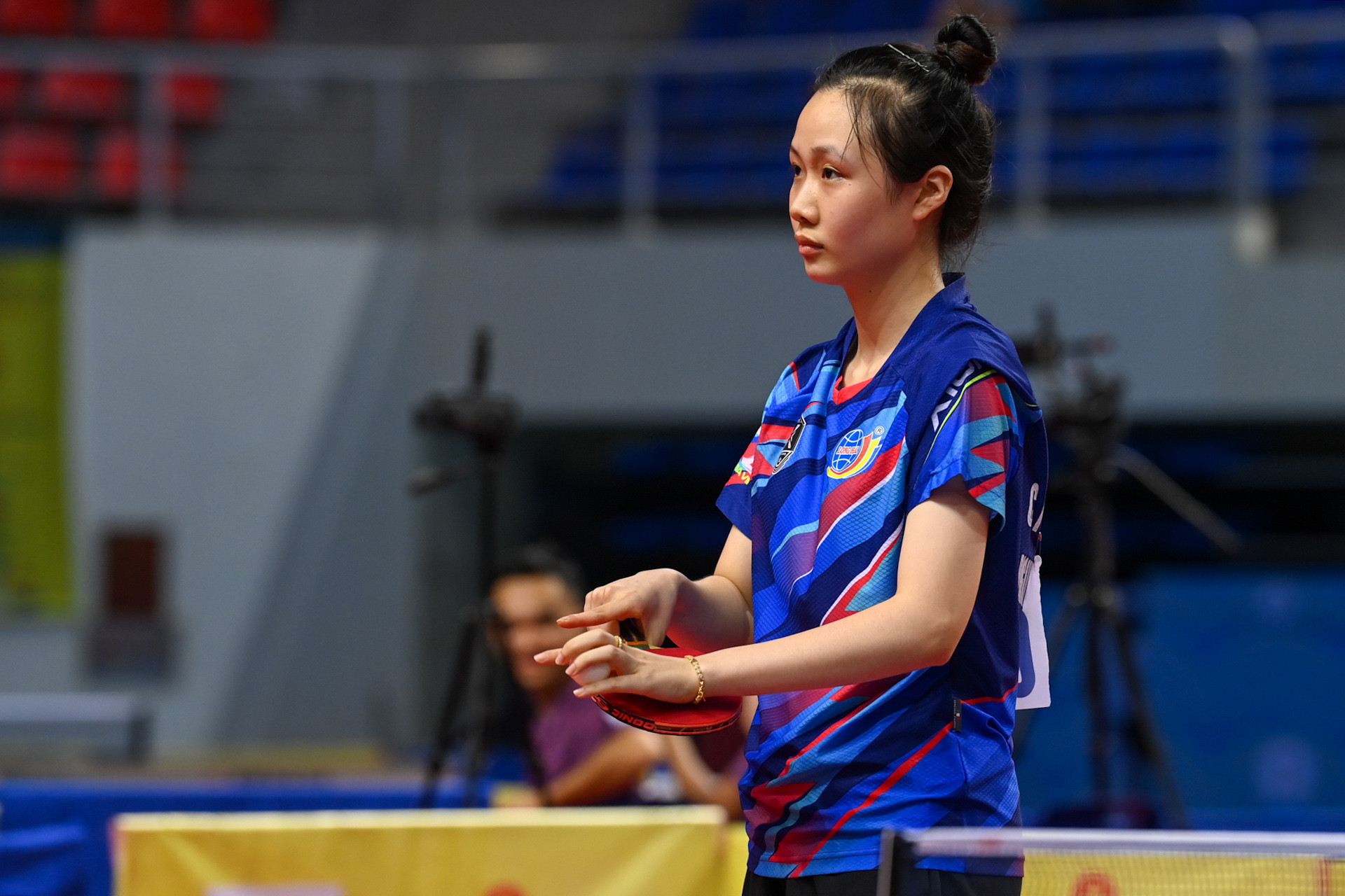 Nguyễn Thị Mai Phương (Hải Dương) là Hoa khôi bóng bàn Giải vô địch bóng bàn quốc gia Báo Nhân Dân lần thứ 39. Cô gái sinh năm 2004, sở hữu thân hình khỏe mạnh và gương mặt khả ái. Năm nay là lần thứ ba Mai Phương tham dự giải và đã có những thành tích ấn tượng cho đội Hải Dương. Nguyễn Thị Mai Phương (Hải Dương) là Hoa khôi bóng bàn Giải vô địch bóng bàn quốc gia Báo Nhân Dân lần thứ 39. Cô gái sinh năm 2004, sở hữu thân hình khỏe mạnh và gương mặt khả ái. Năm nay là lần thứ ba Mai Phương tham dự giải và đã có những thành tích ấn tượng cho đội Hải Dương.