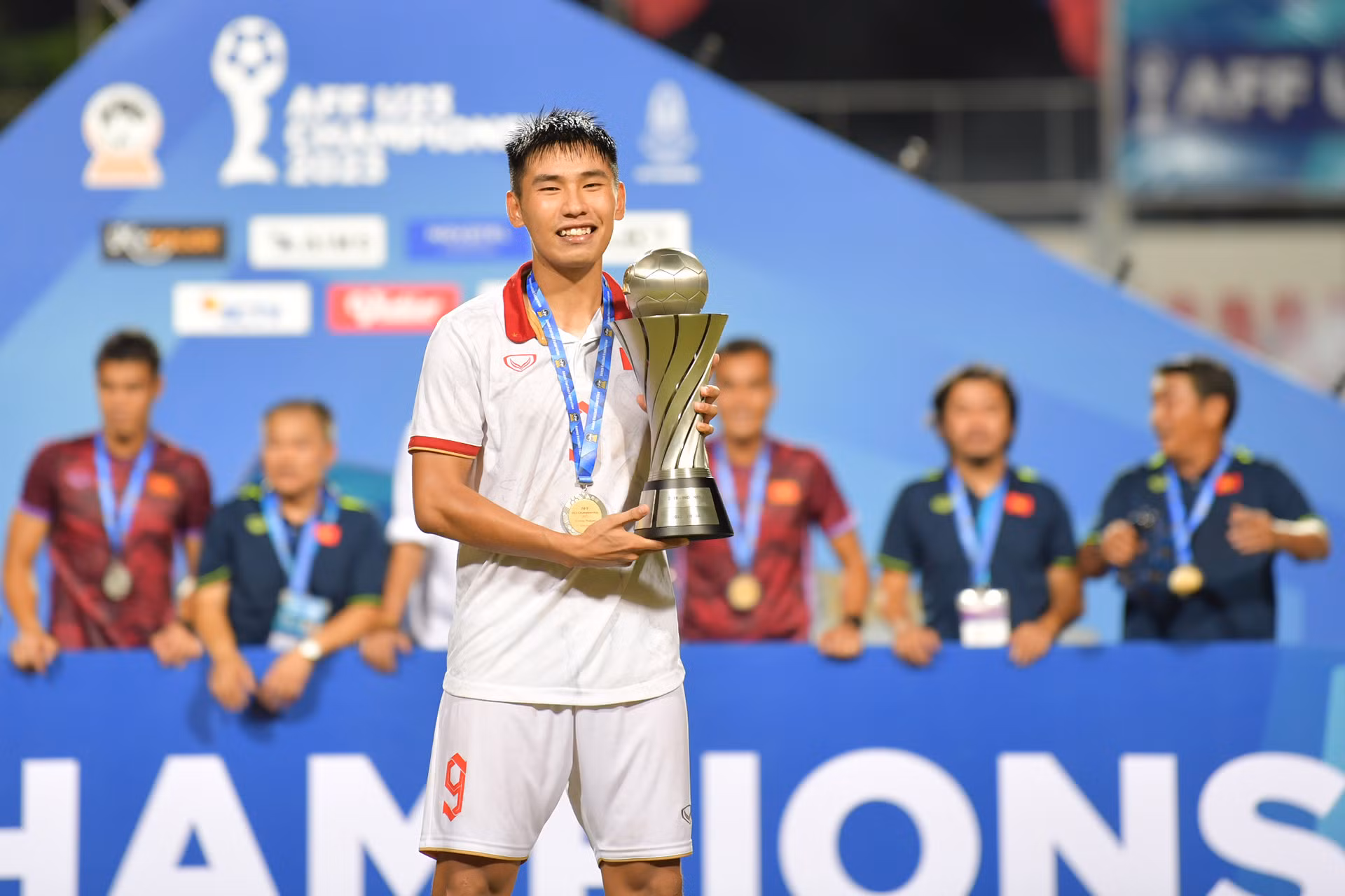 Đinh Xuân Tiến và Cúp vô địch U23 Đông Nam Á 2023.