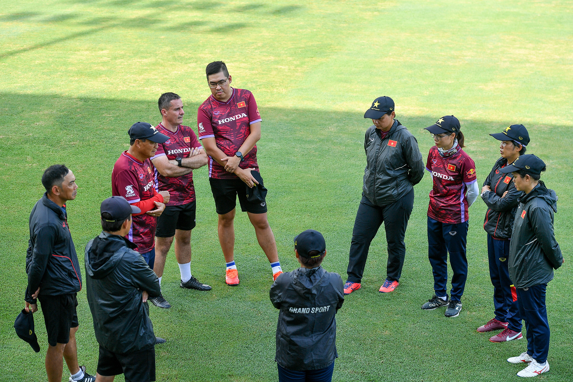 [Ảnh] Tuyển nữ Việt Nam nỗ lực tập luyện hướng tới World Cup ảnh 7