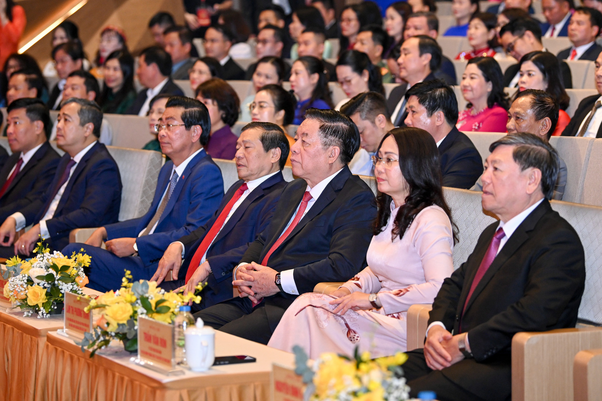 Đại biểu tham dự lễ trao giải thưởng.