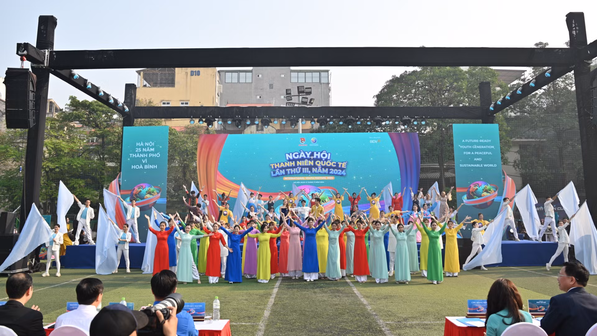 Ngày hội Thanh niên quốc tế đã trở thành hoạt động thường niên của tuổi trẻ Thủ đô và nhận được sự hưởng ứng tham gia tích cực của thanh niên quốc tế đang sinh sống, học tập tại Thủ đô Hà Nội.