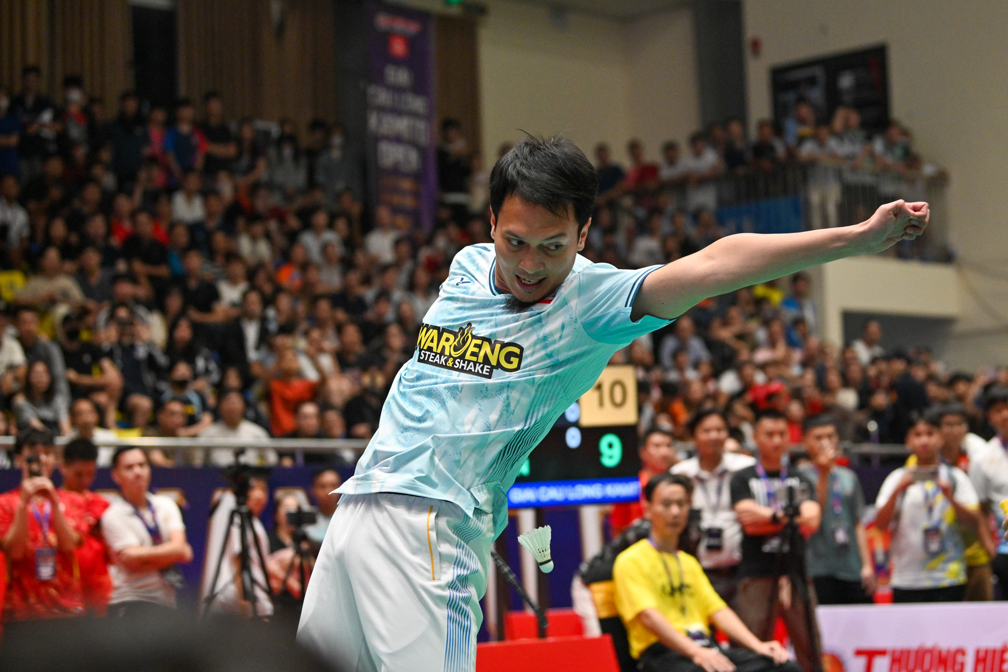 Những pha biểu diễn của cặp đôi cựu số 1 thế giới Hendra Setiwan và Mohammad Ashan.