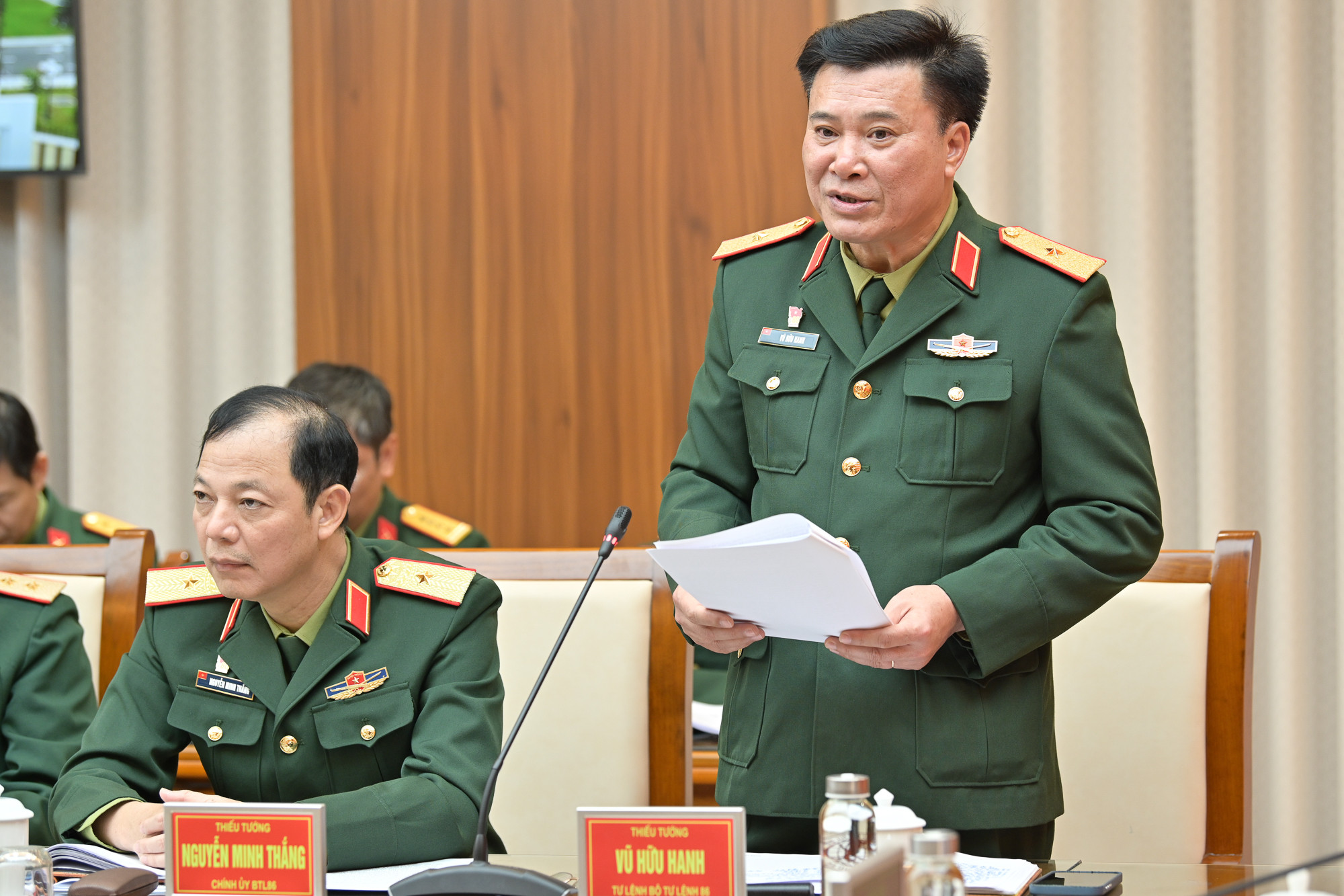 [Ảnh] Đoàn công tác của Ban Chỉ đạo 35 Trung ương làm việc với Bộ Tư lệnh Tác chiến không gian mạng ảnh 6