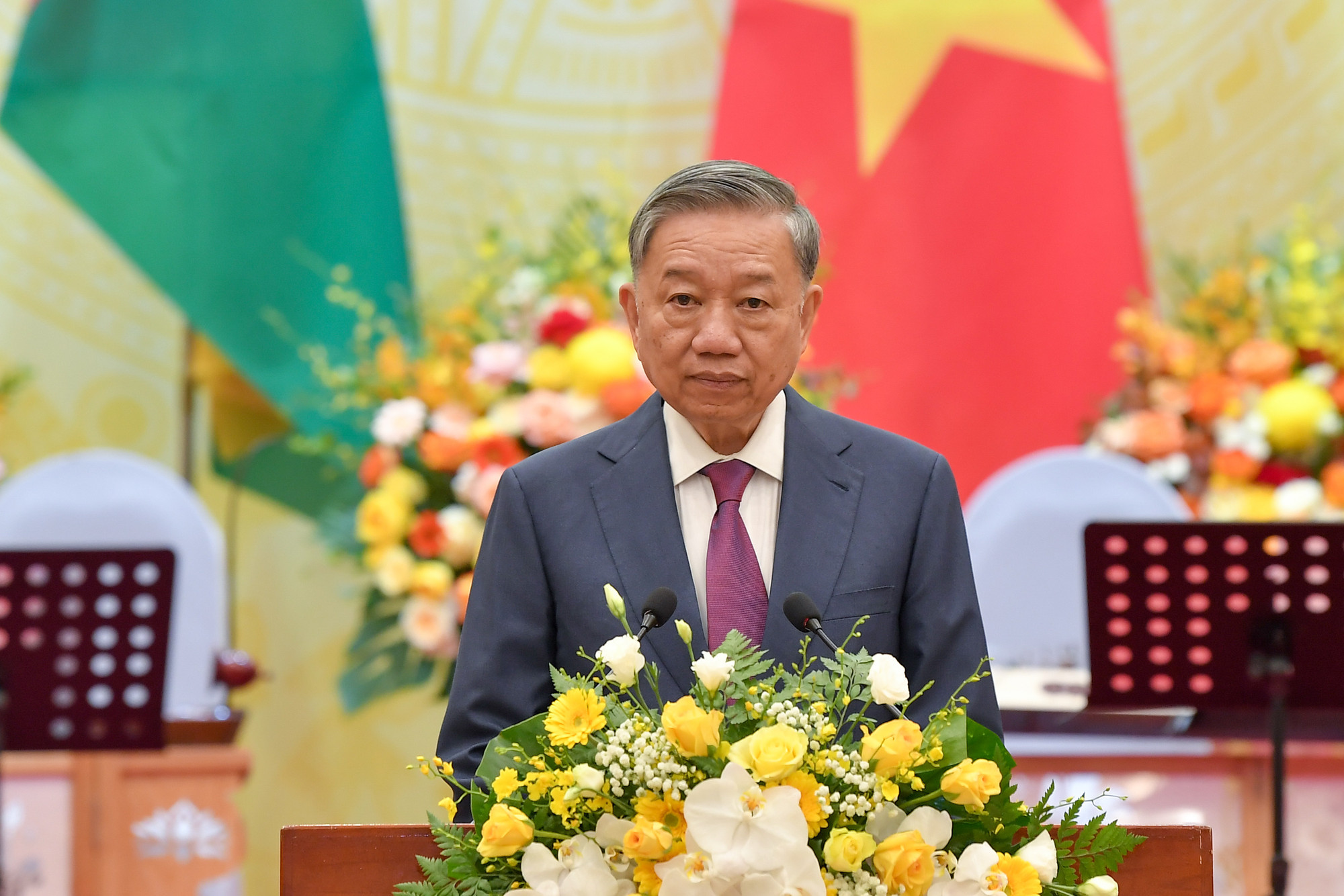 Tổng Bí thư, Chủ tịch nước Tô Lâm phát biểu. Tổng Bí thư, Chủ tịch nước Tô Lâm phát biểu.