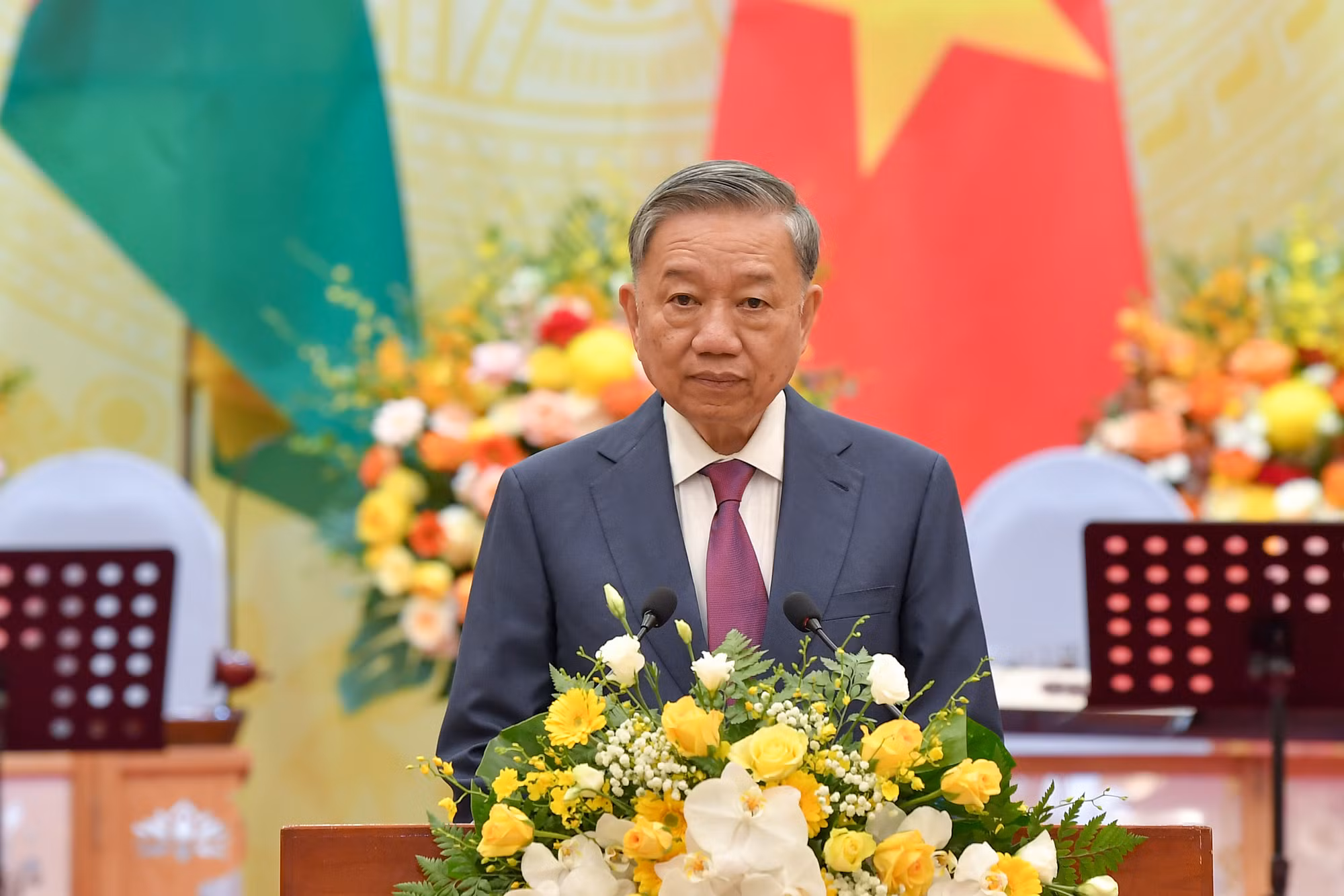 Tổng Bí thư, Chủ tịch nước Tô Lâm phát biểu.