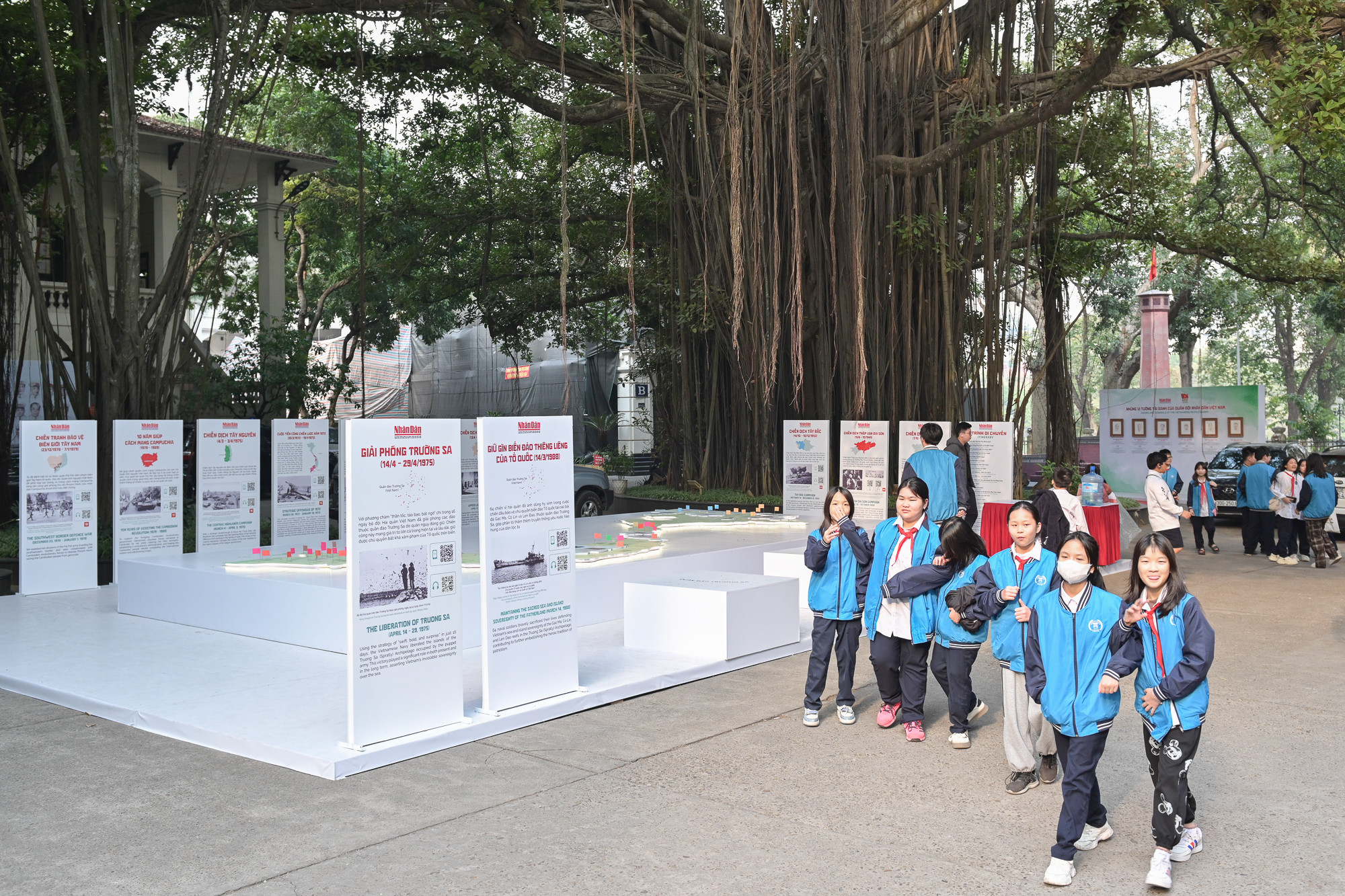 Triển lãm tương tác mở cửa tự do đón khách tham quan đến hết ngày 22/12/2024 tại Trụ sở Báo Nhân Dân (71 Hàng Trống, Hà Nội).