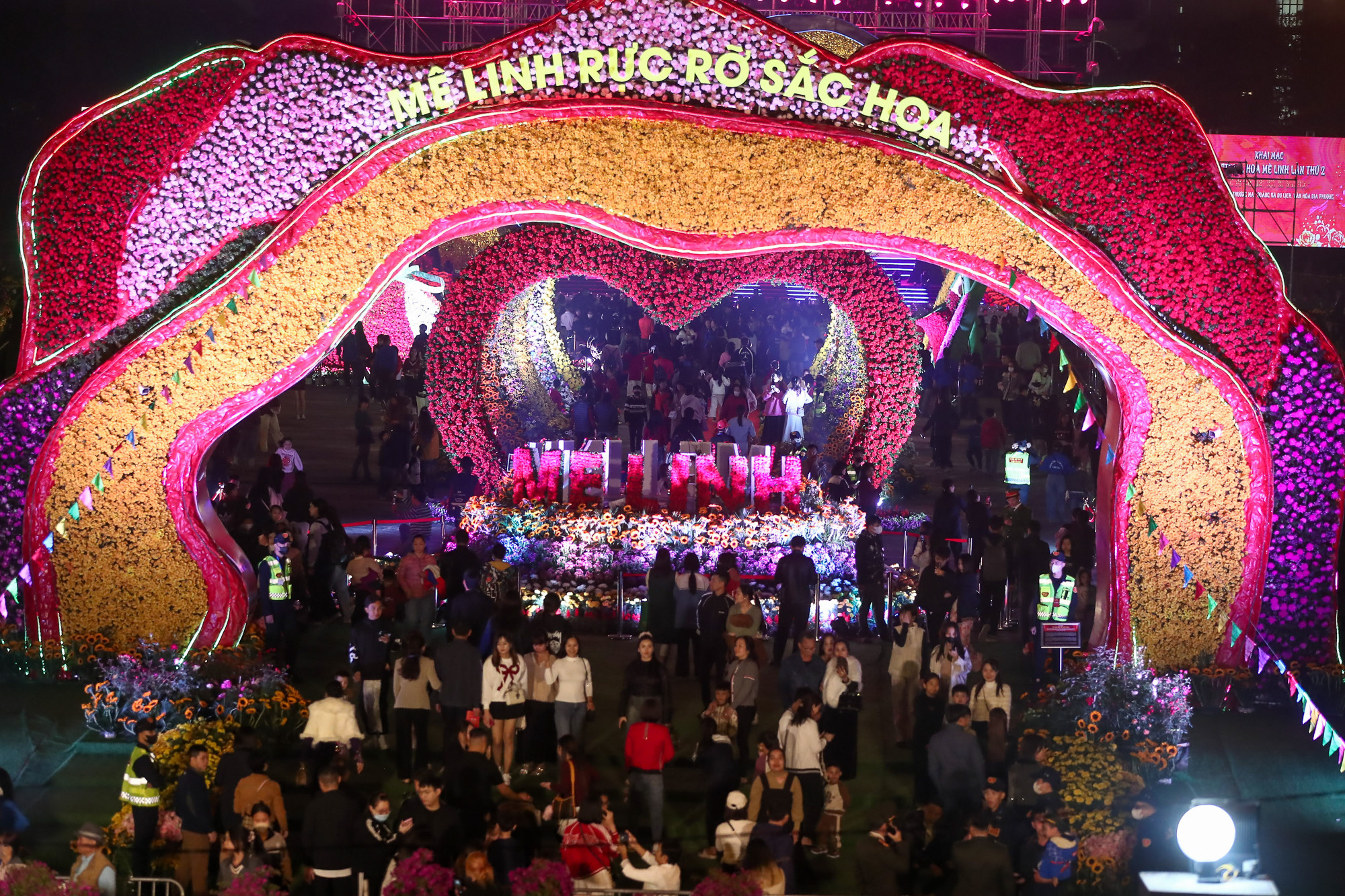 Lễ hội năm nay được tổ chức trên quy mô gần 10.000m2, diễn ra từ ngày 26 đến hết ngày 29/12.