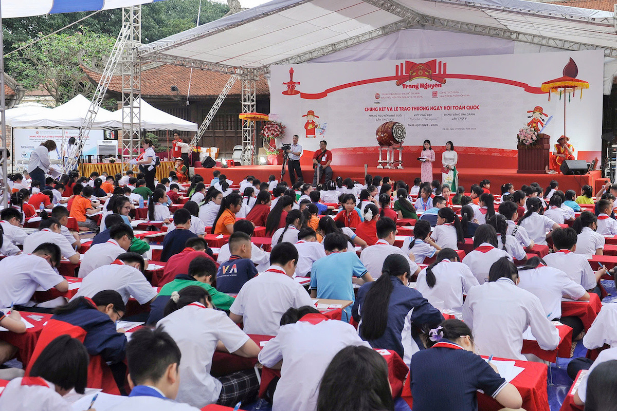 Thí sinh tham dự các phần thi tại vòng Chung kết.