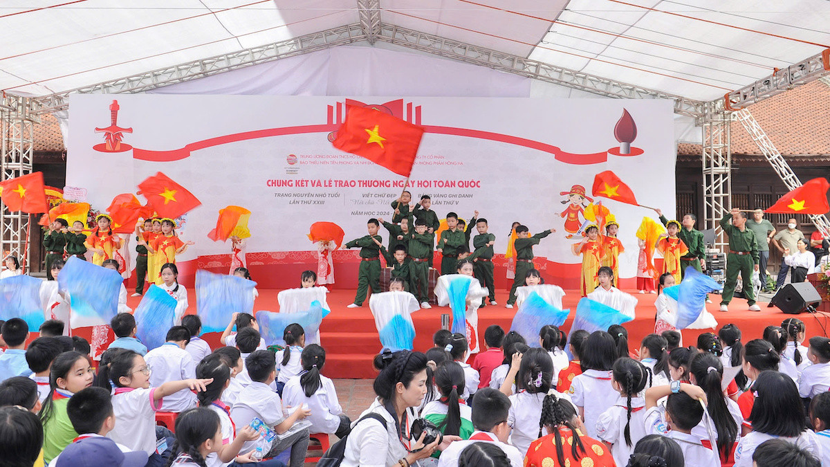 Một tiết mục văn nghệ tại Chương trình.