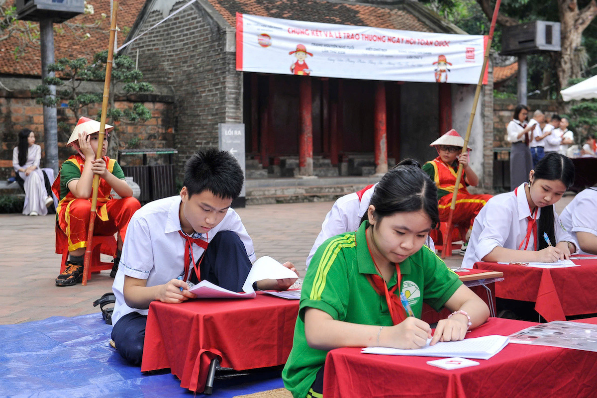 Thí sinh tham dự các phần thi tại vòng Chung kết