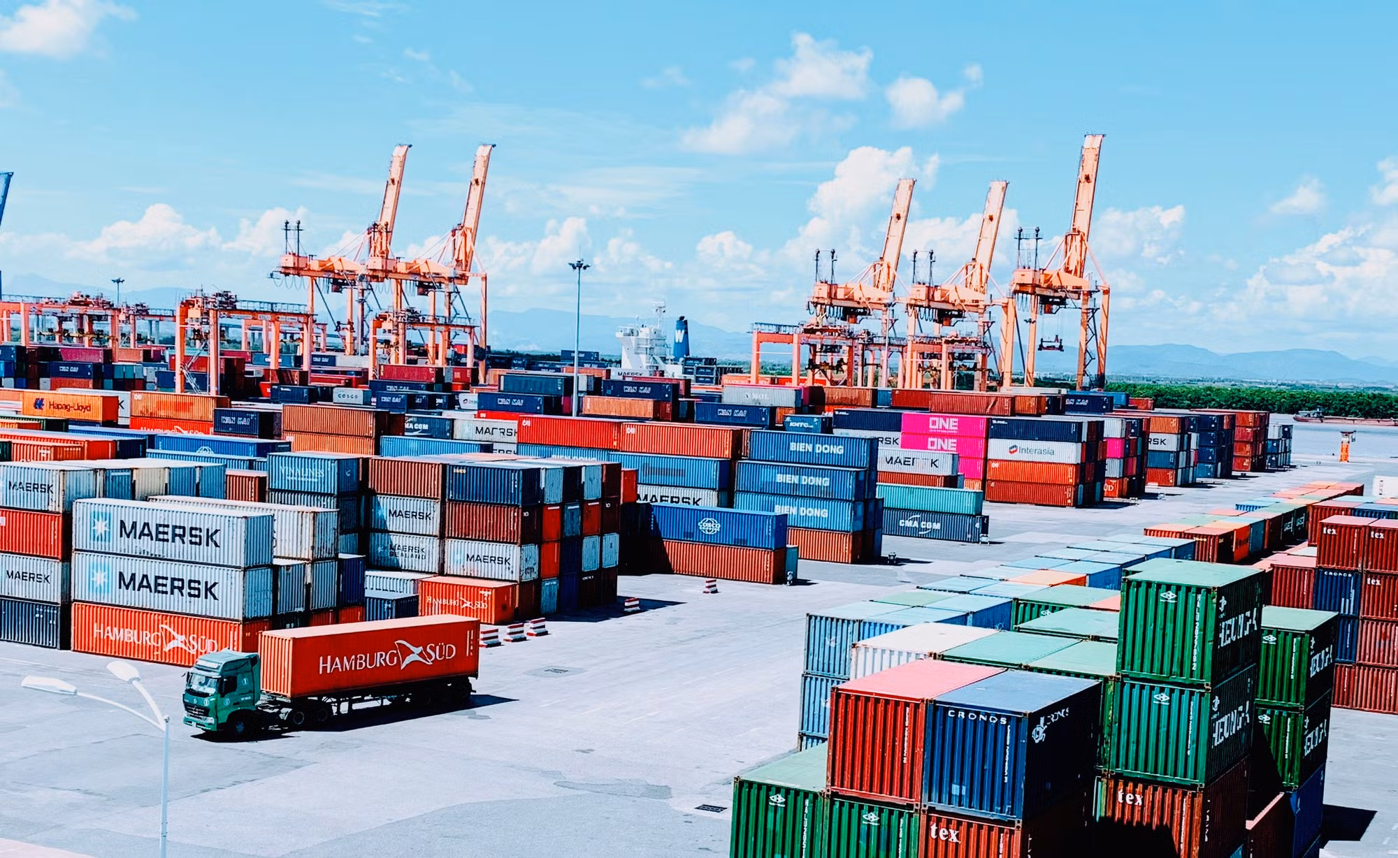 Hoạt động dịch vụ logistics đang được thành phố Hải Phòng tập trung phát triển.