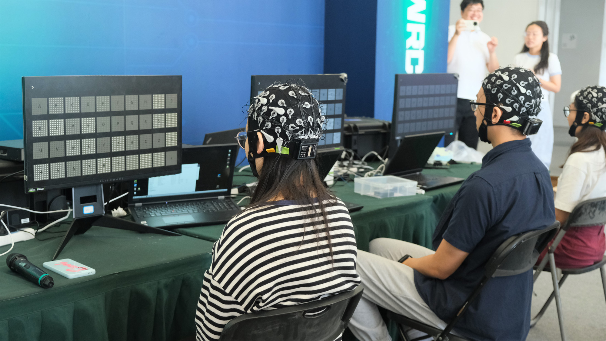 Một nội dung trong cuộc thi robot thế giới 2023. (Ảnh: HỮU HƯNG)