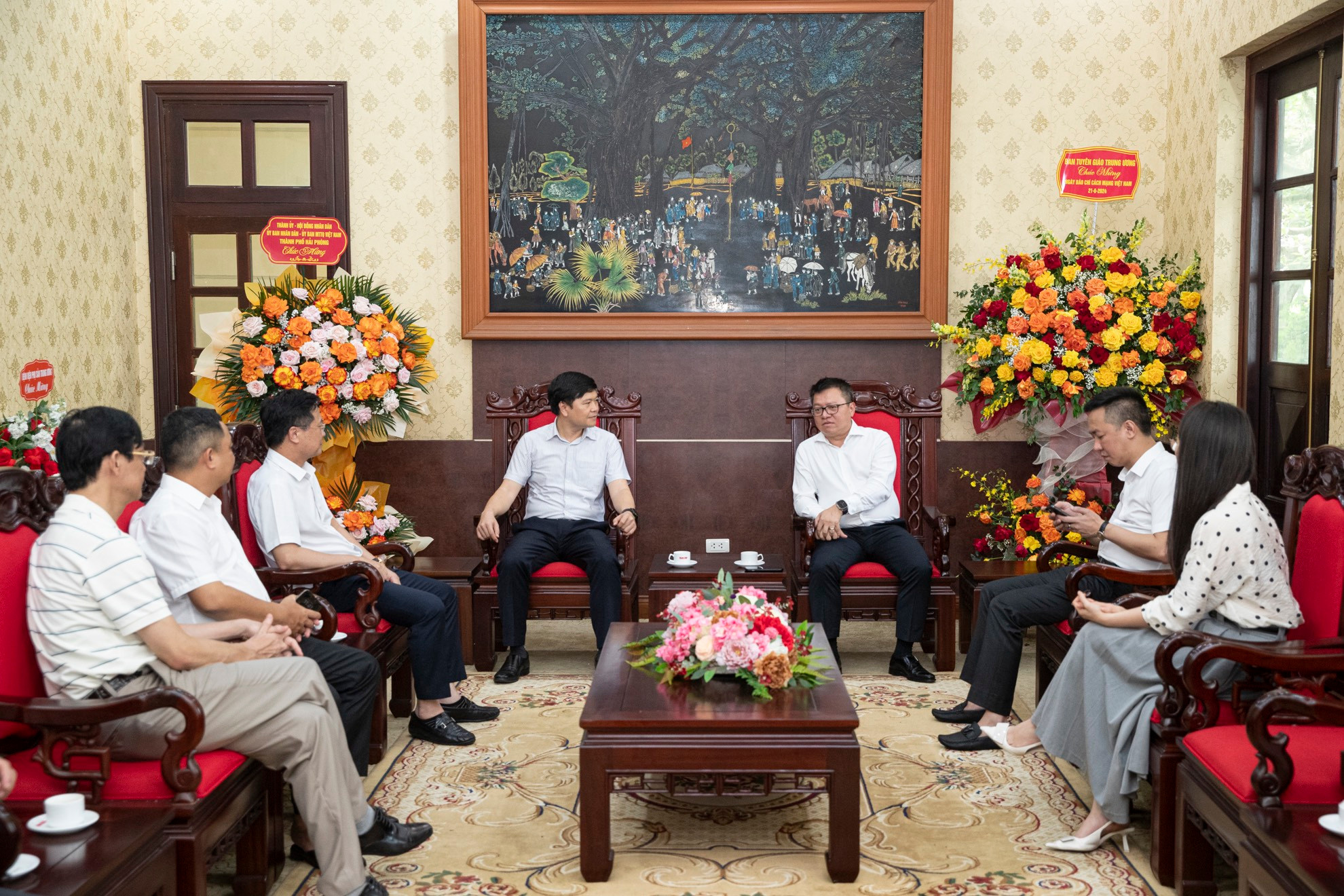 Đồng chí Hoàng Minh Cường, Phó Chủ tịch Ủy ban nhân dân thành phố Hải Phòng.